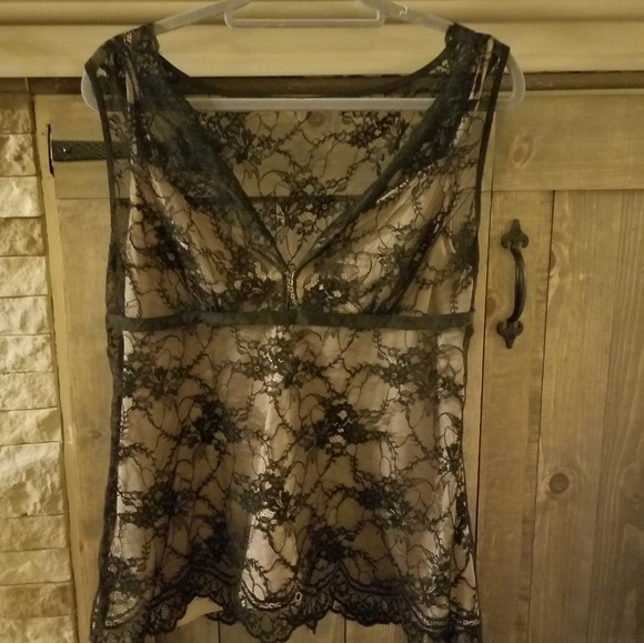 Black Lace Top - Picture 2 of 2